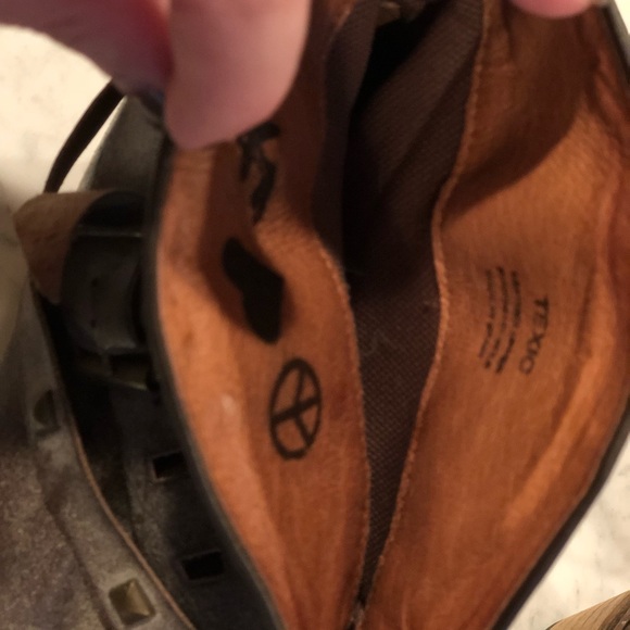 Grey Steve Madden studded cowboy boots 👢 - Picture 6 of 8